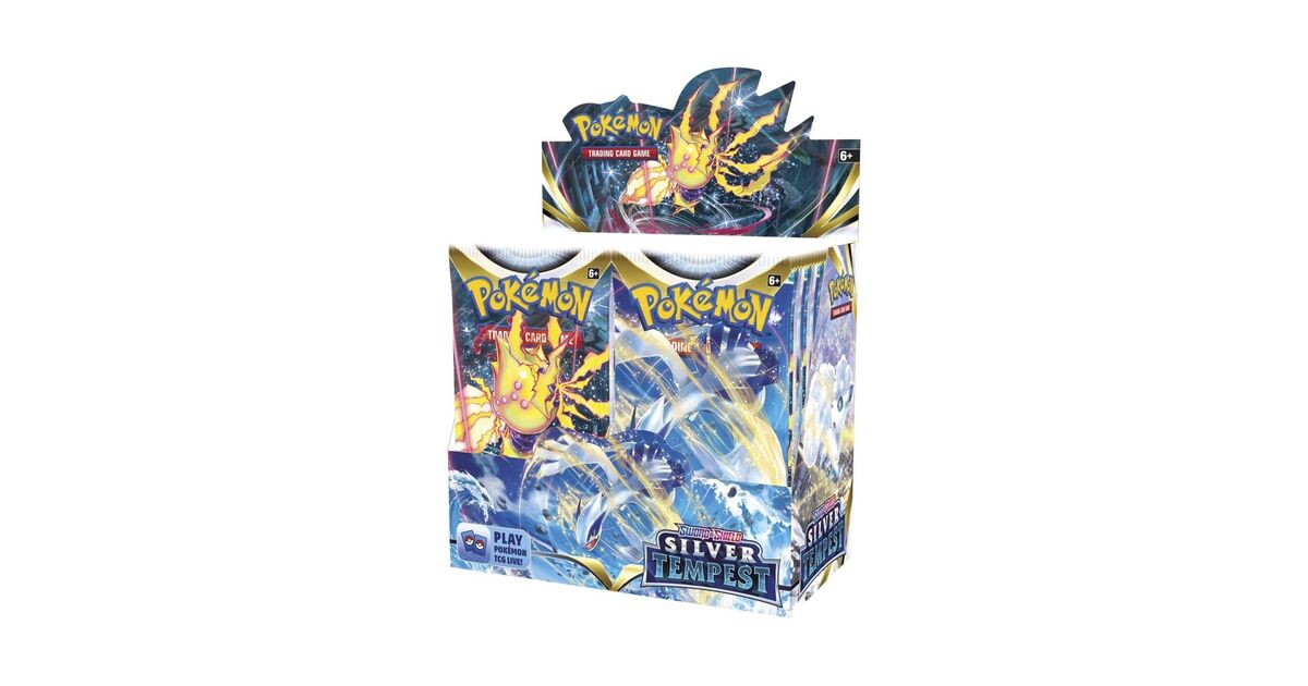 Pokémon Silver Tempest Booster Box + V Strikers Tins deals