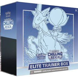 Pokemon TCG - Sword & Shield Chilling Reign Elite Trainer Box (Ice Rider Calyrex)