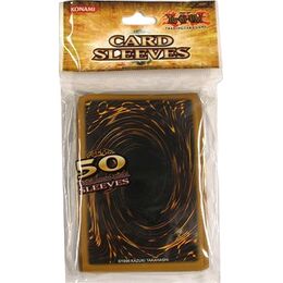 Yu-Gi-Oh Sleeves - Japanese Size:  Card Back  (50 Sleeves)