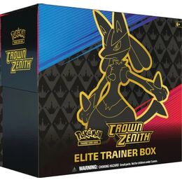 Pokemon  TCG - Sword & Shield Crown Zenith Elite Trainer Box