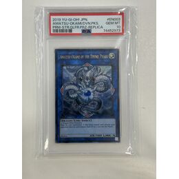 Yu-Gi-Oh! TCG - Amatsu-Okami of the Divine Peaks Worlds 2019 Replica PSA Graded 10