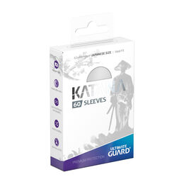 Ultimate Guard Sleeves - Japanese Size: Katana White (60 Sleeves)