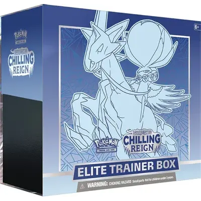 Pokemon TCG - Sword & Shield Chilling Reign Elite Trainer Box (Ice Rider Calyrex)