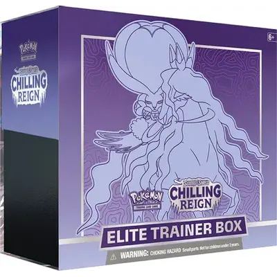 Pokemon TCG - Sword & Shield Chilling Reign Elite Trainer Box (Shadow Rider Calyrex)