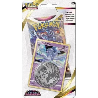 Pokemon TCG - Sword & Shield Astral Radiance Oricorio Booster Blister