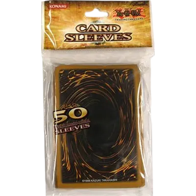 Yu-Gi-Oh Sleeves - Japanese Size:  Card Back  (50 Sleeves)