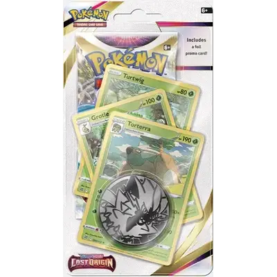 Pokemon TCG - Sword & Shield Lost Origin Torterra Premium booster Blister