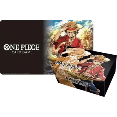 One Piece TCG - Playmat and Storage Box Set Monkey.D.Luffy