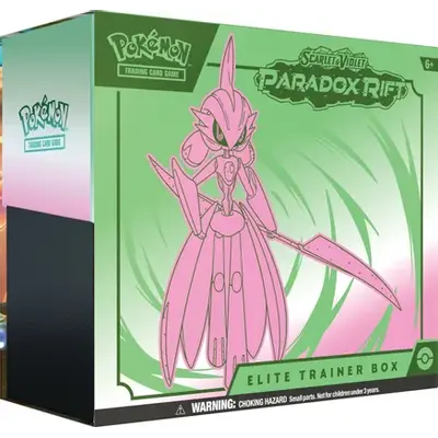 Pokemon TCG - Scarlet & Violet Paradox Rift Elite Trainer Box (Iron Valiant)