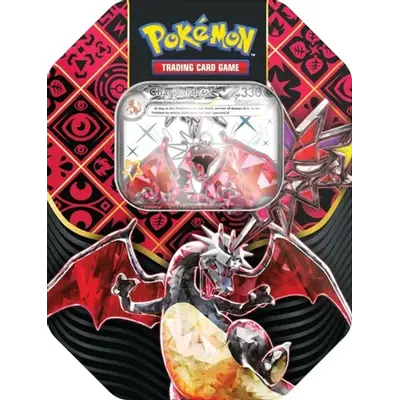 PokemonTCG - Scarlet & Violet Paldean Fates Charizard Tin