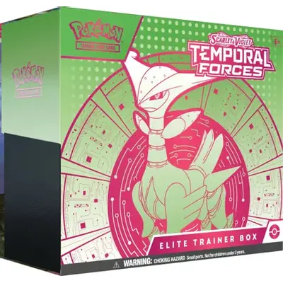 Pokemon TCG - Temporal Forces Iron Leaves Elite Trainer Box