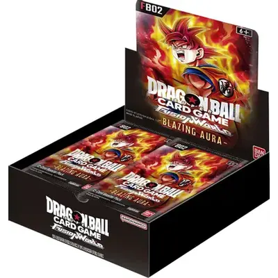 Dragonball TCG Fusion World - FB02 Blazing Aura Booster Box (24 boosters)