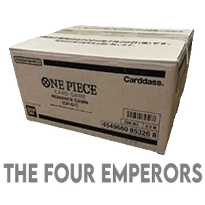 One Piece TCG - OP09 Emperors in the New World Case (12 booster boxes)