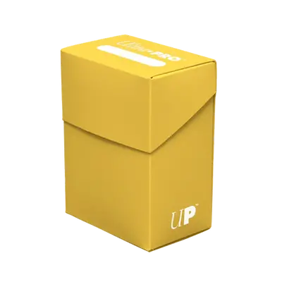 Ultra Pro 80+ Deck Box - Yellow