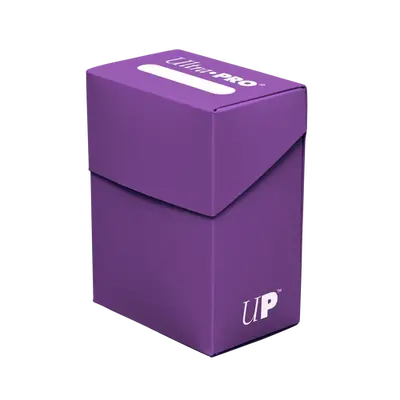 Ultra Pro 80+ Deck Box - Purple