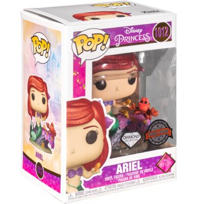 Funko Pop! Disney Princess - Ariel #1012 (Diamond Collection) (Special Edition)