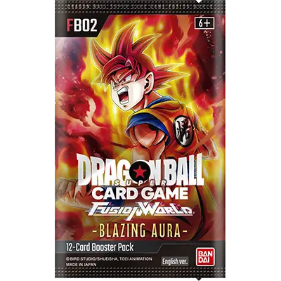 Dragonball TCG Fusion World - FB02 Blazing Aura Booster Pack