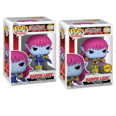 Funko POP! Bundle of 2: Yu-Gi-Oh! - Harpie Lady #1599 & Chase